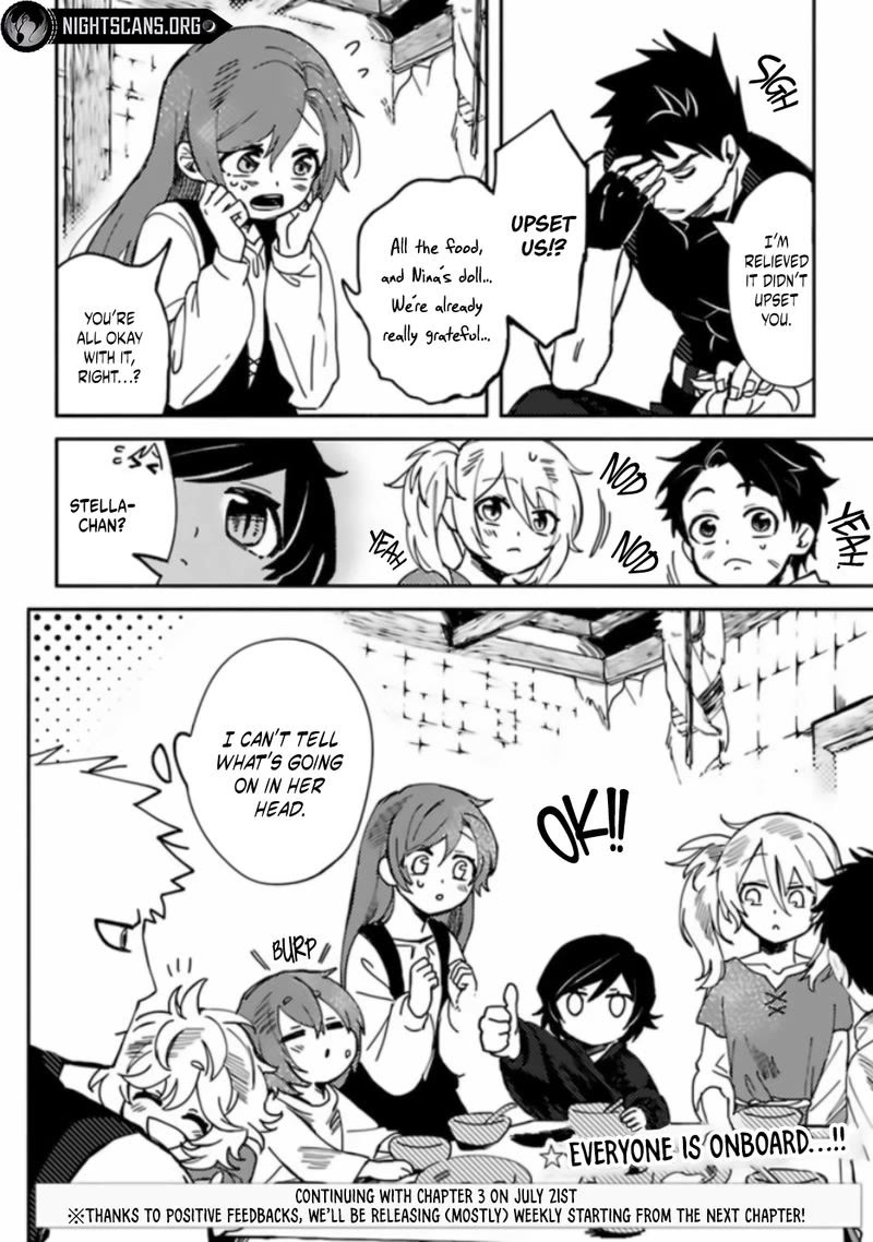 B-Rank Adventurer With a Bad Guy Face Becomes a Father for the Hero and His Childhood Friends chapter 2 page 33