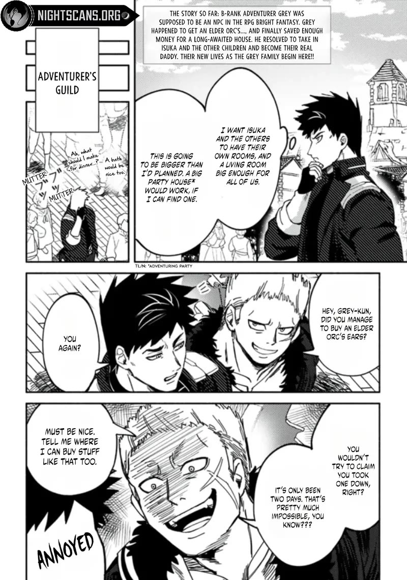 B-Rank Adventurer With a Bad Guy Face Becomes a Father for the Hero and His Childhood Friends chapter 3 page 3