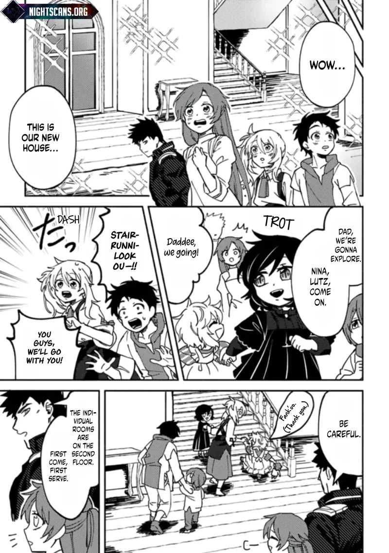 B-Rank Adventurer With a Bad Guy Face Becomes a Father for the Hero and His Childhood Friends chapter 3 page 34