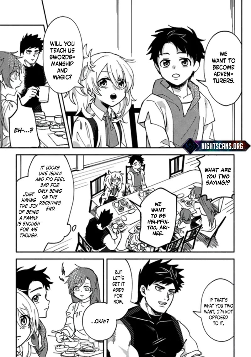 B-Rank Adventurer With a Bad Guy Face Becomes a Father for the Hero and His Childhood Friends chapter 4 page 12