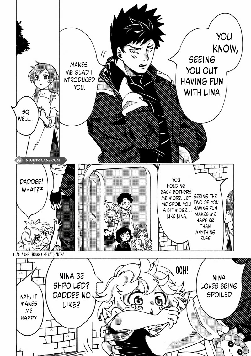 B-Rank Adventurer With a Bad Guy Face Becomes a Father for the Hero and His Childhood Friends chapter 6 page 23