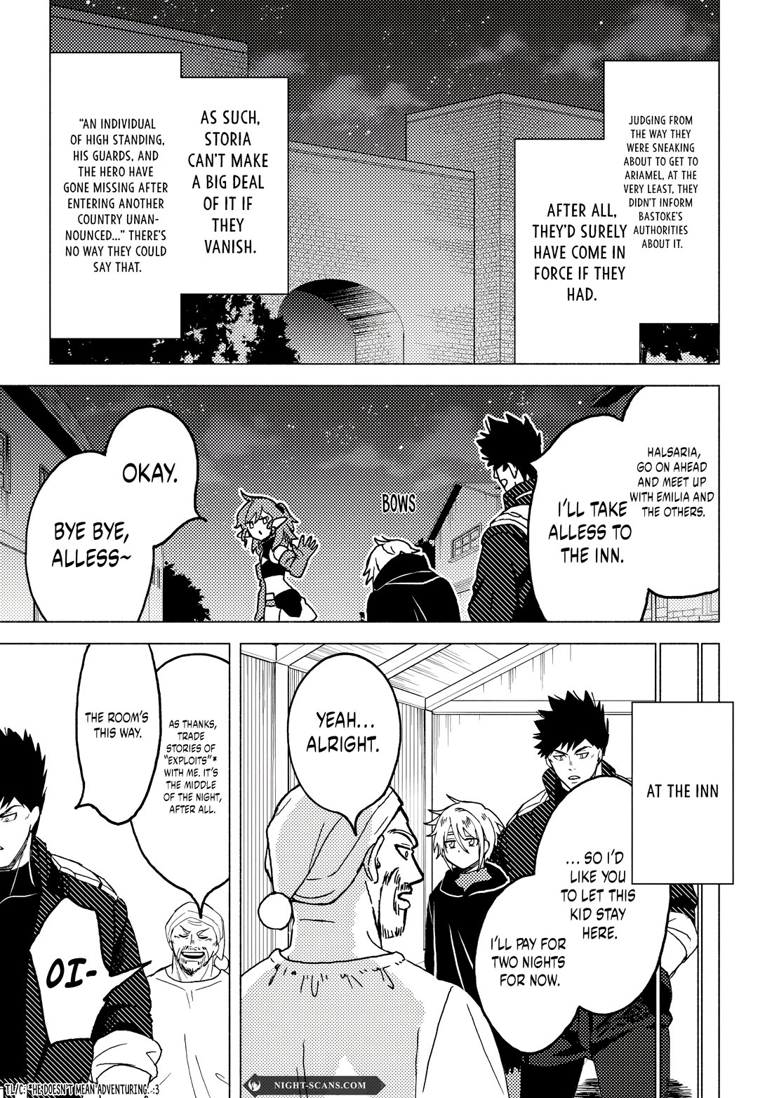 B-Rank Adventurer With a Bad Guy Face Becomes a Father for the Hero and His Childhood Friends chapter 9 page 31