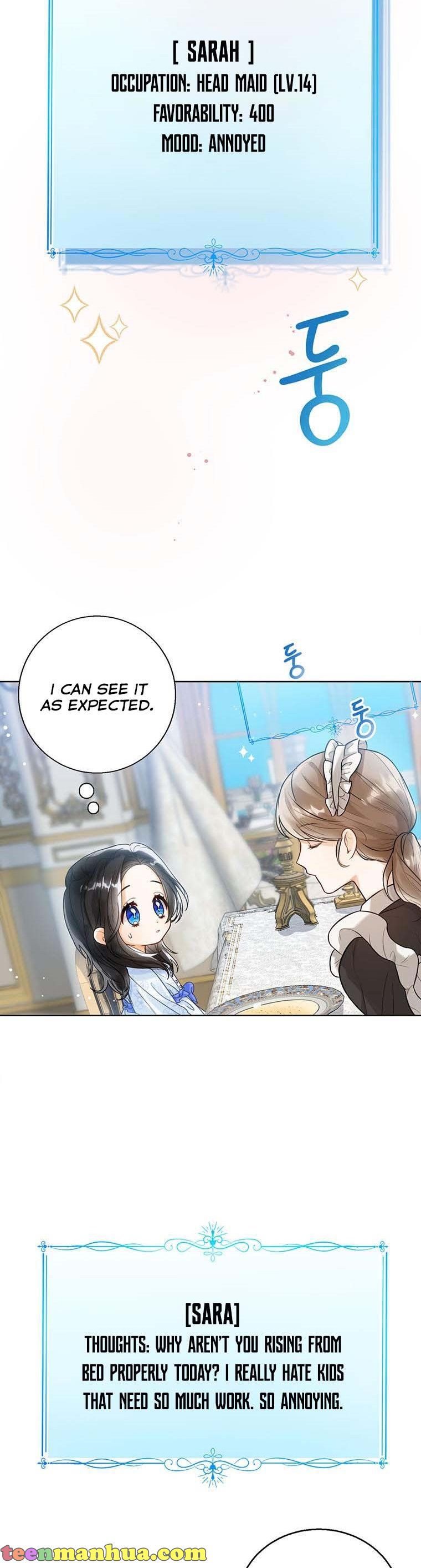 Baby Princess Through the Status Window chapter 1 page 22