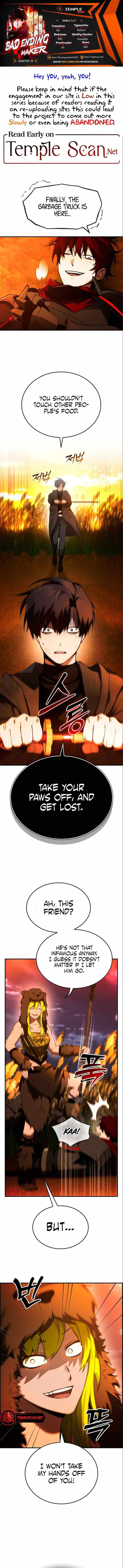 Bad Ending Maker chapter 29 page 1