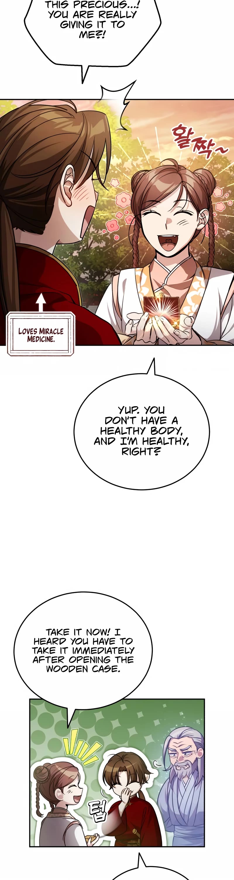 Baek Clan's Terminally Ill Young Master chapter 11 page 41