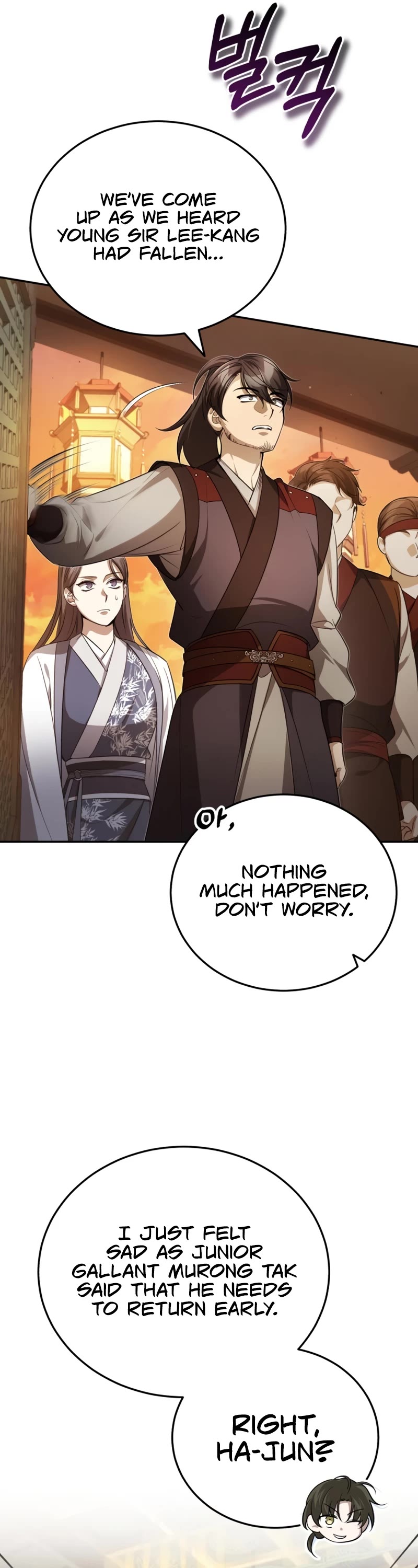 Baek Clan's Terminally Ill Young Master chapter 13 page 54