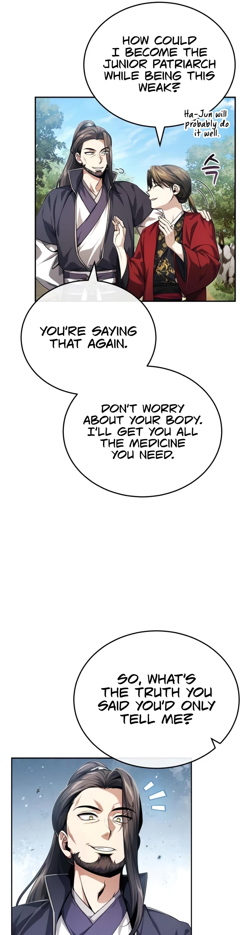 Baek Clan's Terminally Ill Young Master chapter 15 page 14