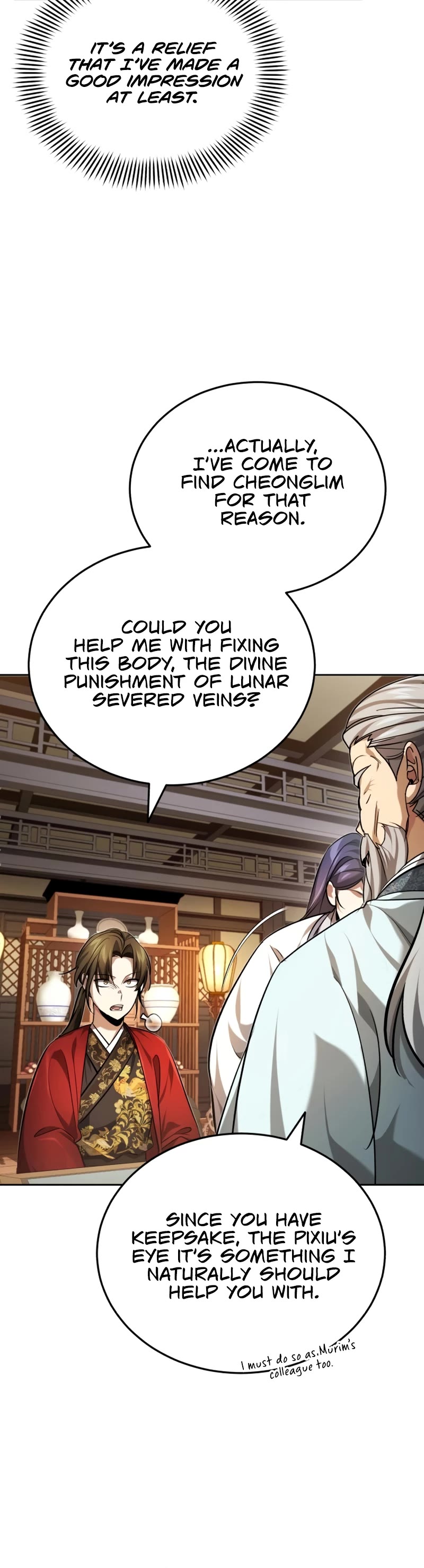 Baek Clan's Terminally Ill Young Master chapter 22 page 12