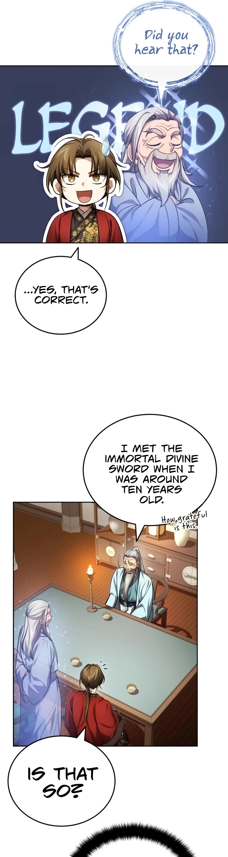 Baek Clan's Terminally Ill Young Master chapter 22 page 21