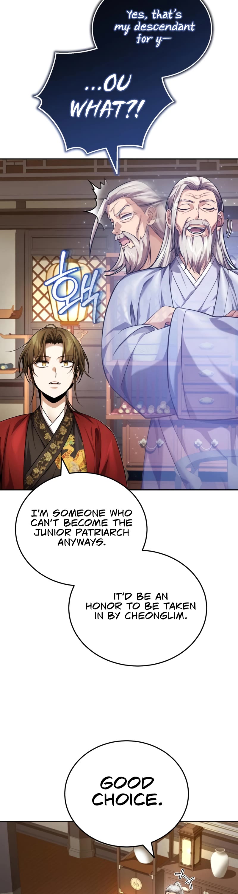 Baek Clan's Terminally Ill Young Master chapter 22 page 46