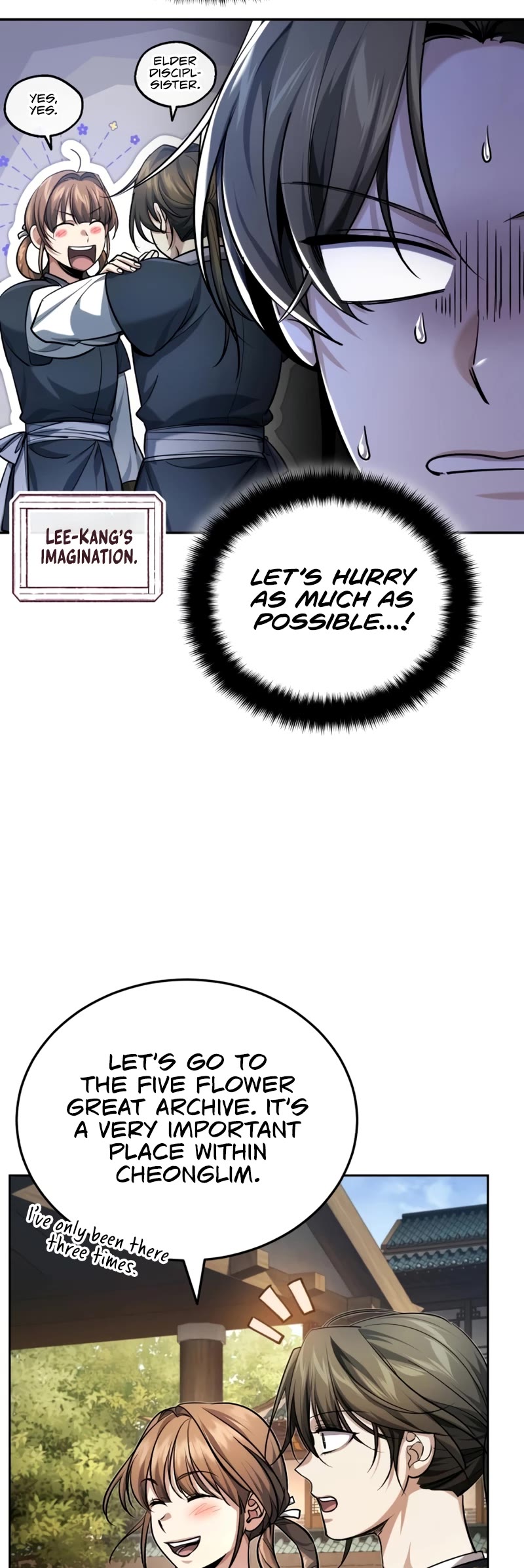 Baek Clan's Terminally Ill Young Master chapter 22 page 59