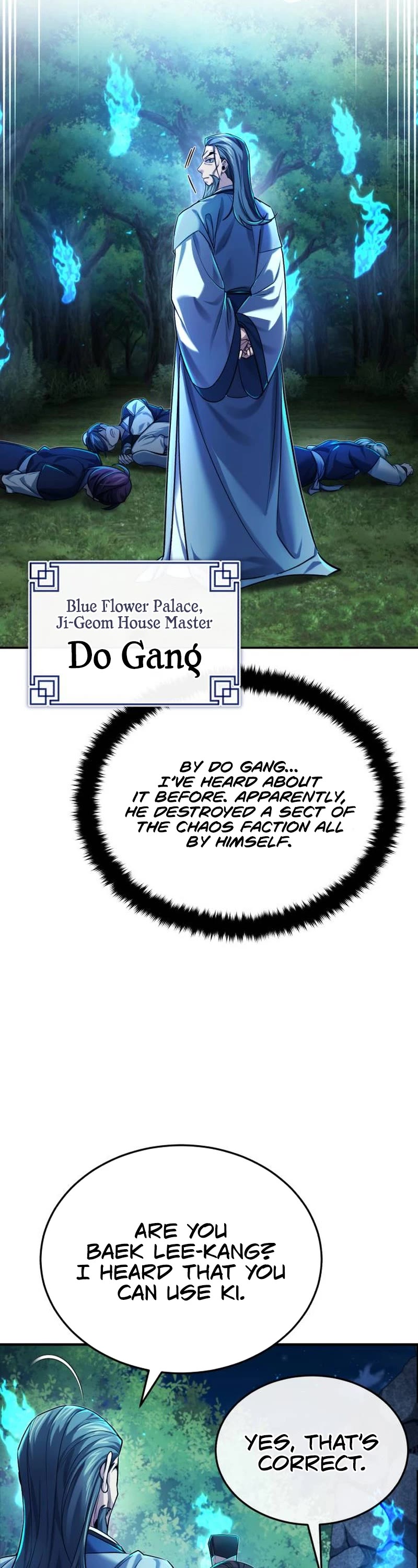 Baek Clan's Terminally Ill Young Master chapter 25 page 54