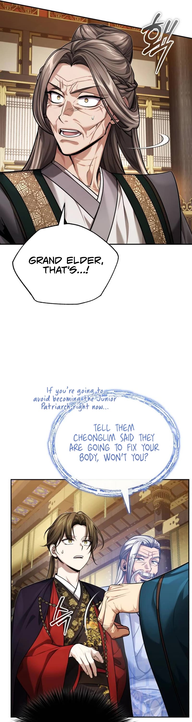 Baek Clan's Terminally Ill Young Master chapter 27 page 26