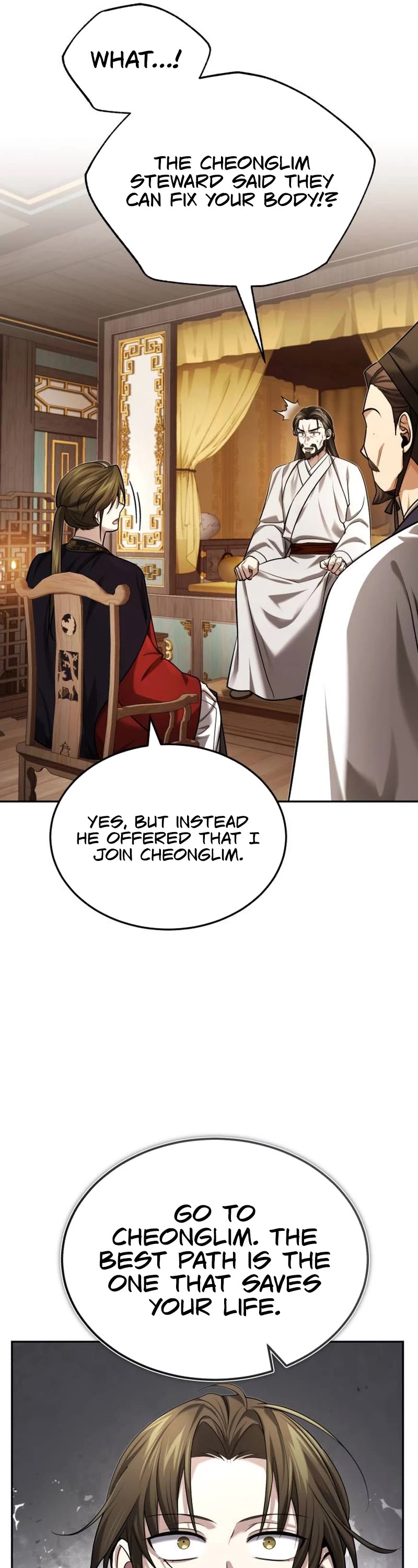 Baek Clan's Terminally Ill Young Master chapter 27 page 34