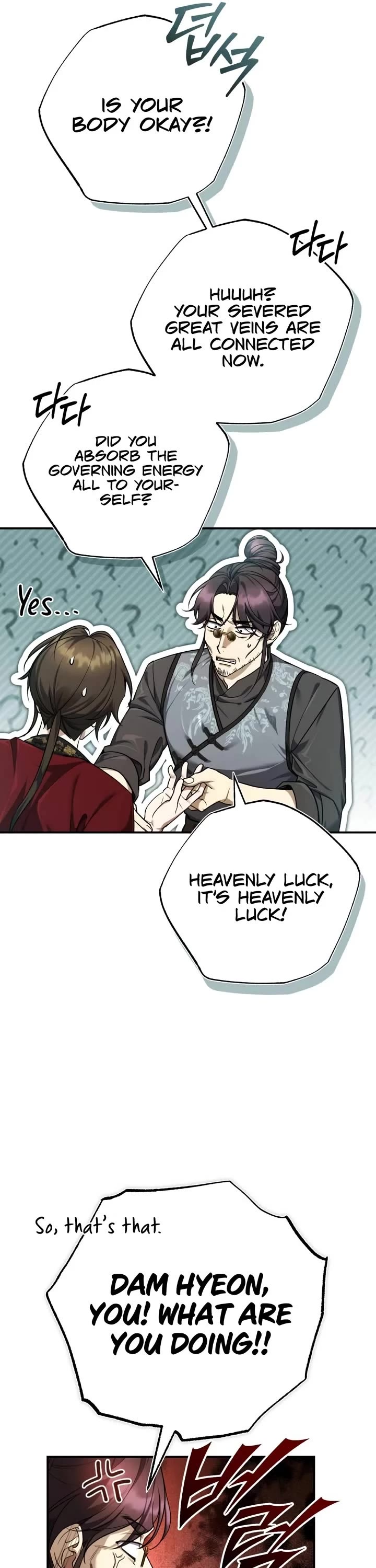 Baek Clan's Terminally Ill Young Master chapter 45 page 21