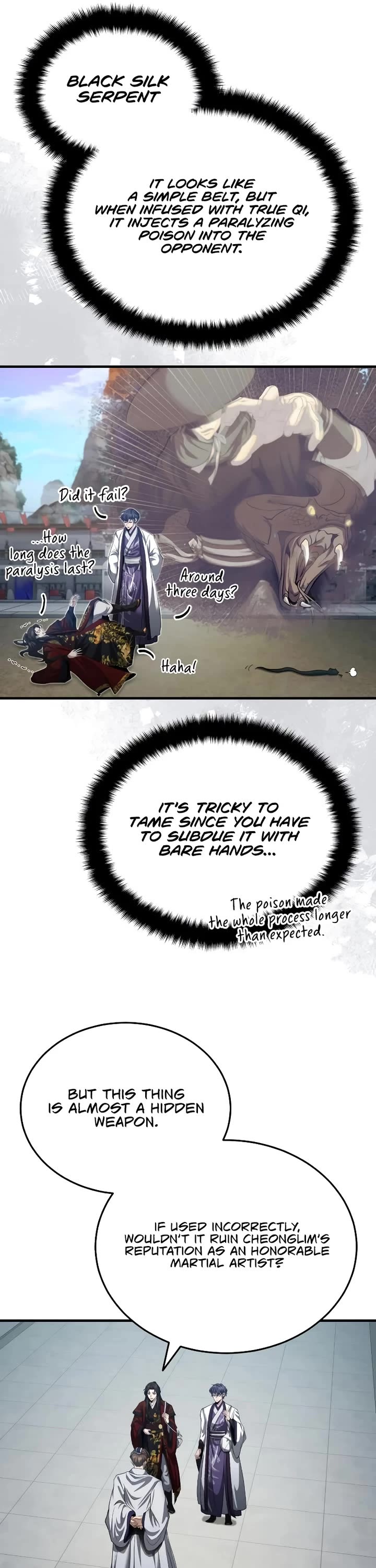 Baek Clan's Terminally Ill Young Master chapter 49 page 11