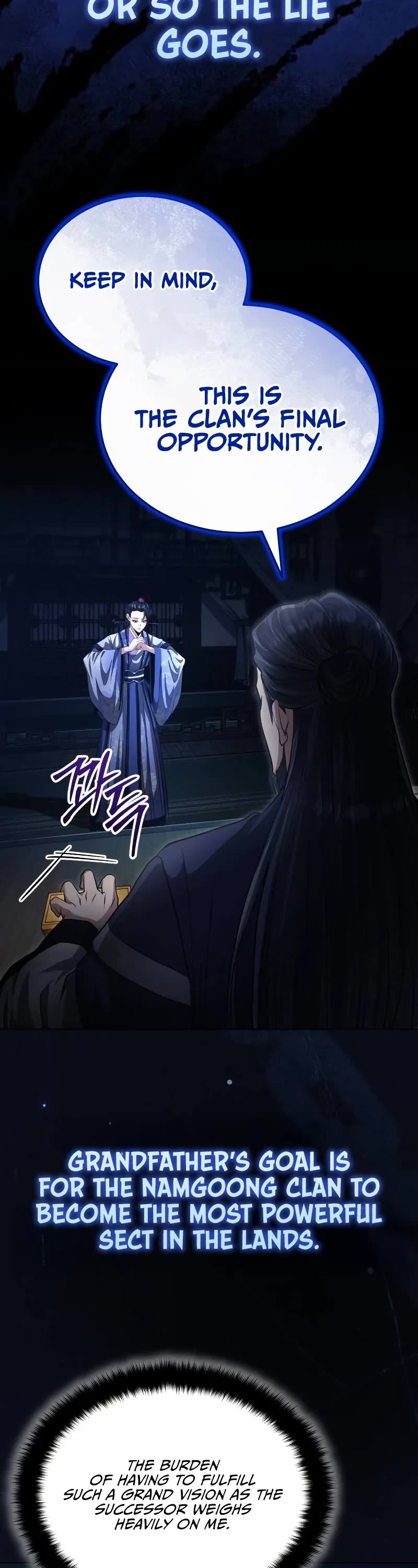 Baek Clan's Terminally Ill Young Master chapter 55 page 12