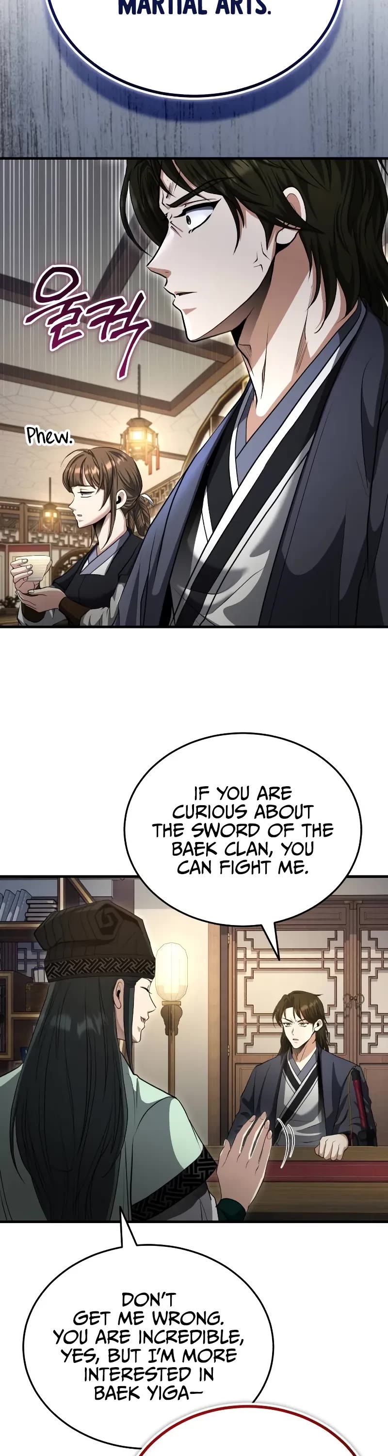 Baek Clan's Terminally Ill Young Master chapter 55 page 28