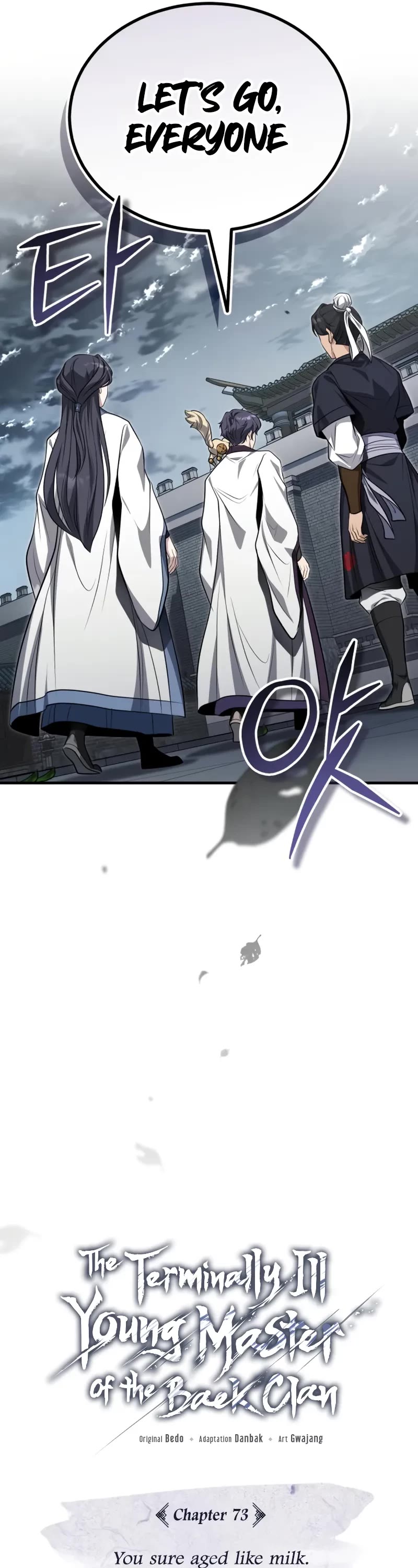 Baek Clan's Terminally Ill Young Master chapter 73 page 36