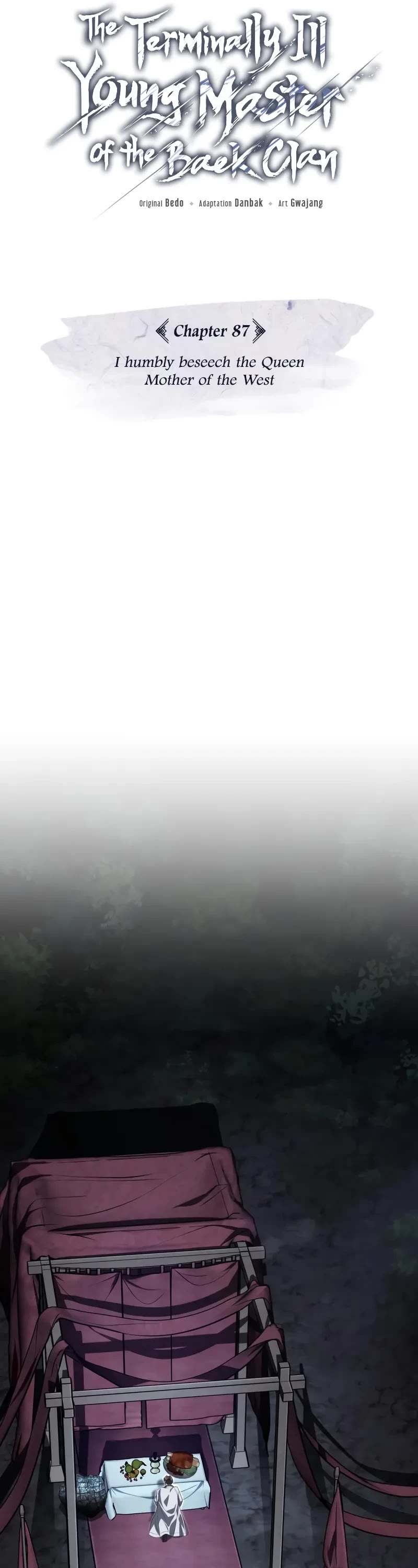 Baek Clan's Terminally Ill Young Master chapter 87 page 8