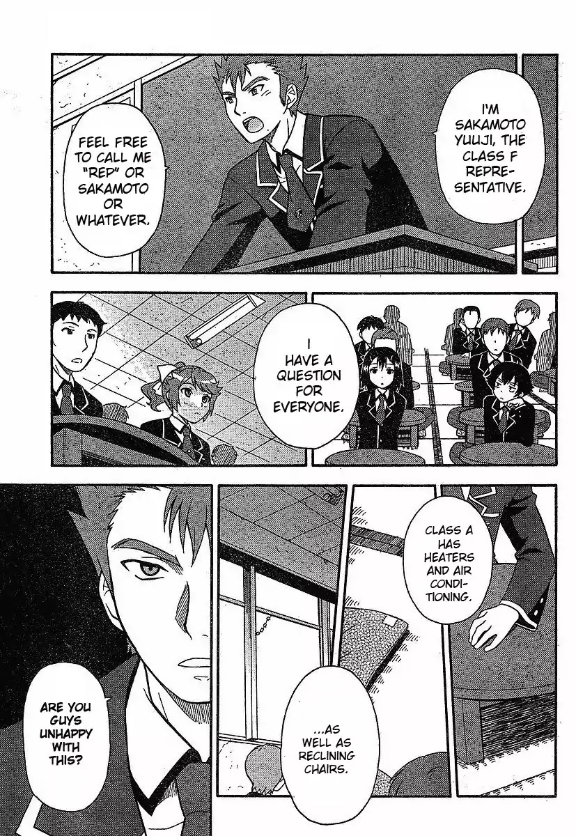 Baka to Tesuto to Shoukanjuu chapter 1 page 33
