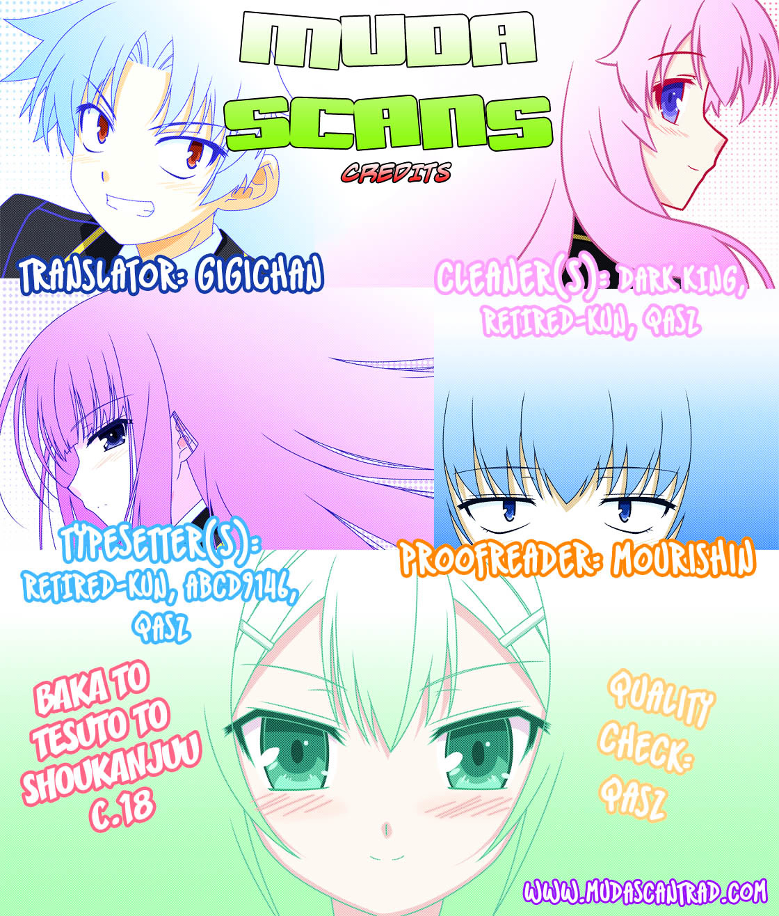 Baka to Tesuto to Shoukanjuu chapter 18 page 1