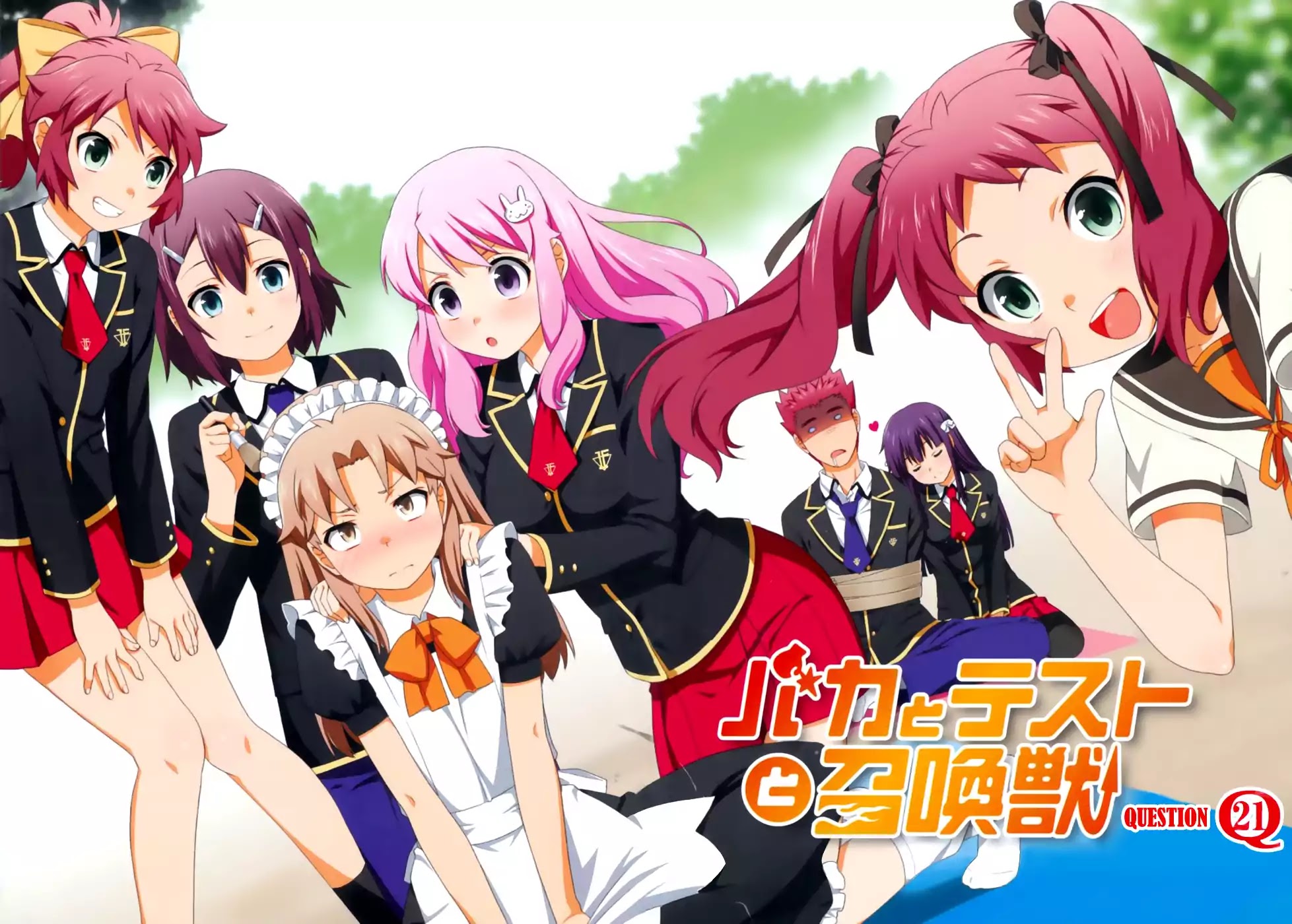Baka to Tesuto to Shoukanjuu chapter 21 page 4