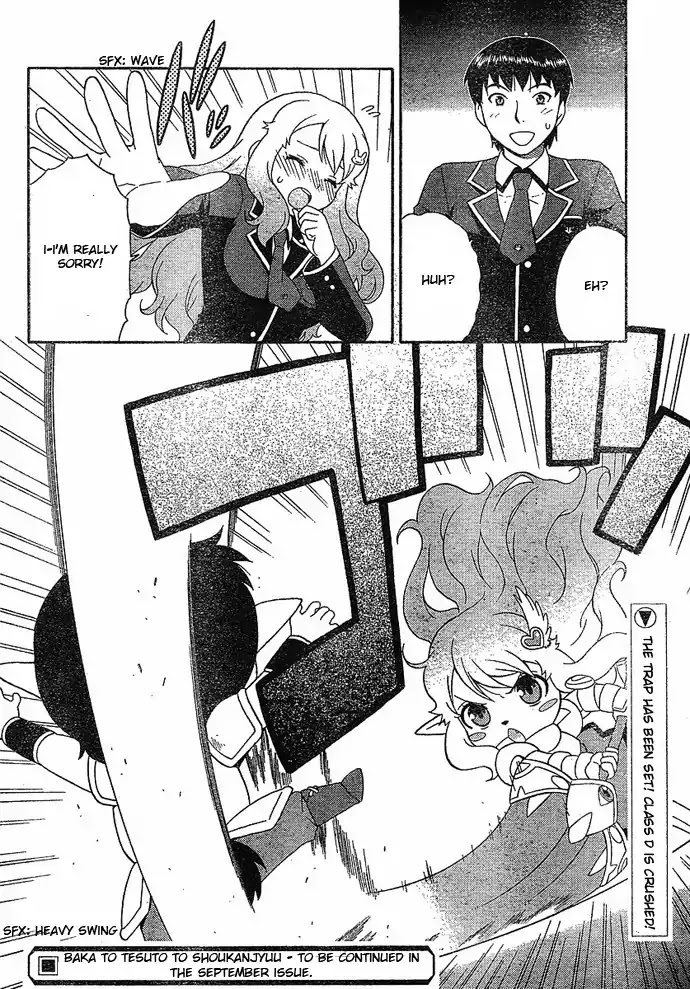 Baka to Tesuto to Shoukanjuu chapter 3 page 36