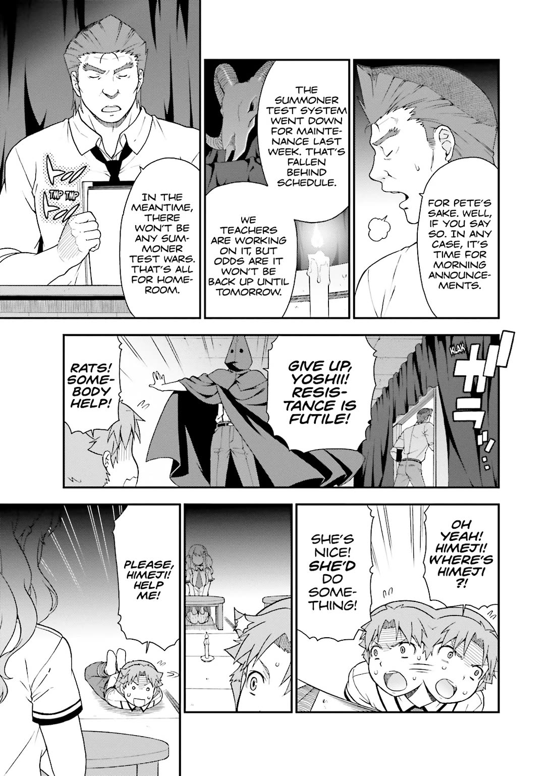 Baka to Tesuto to Shoukanjuu chapter 38 page 27