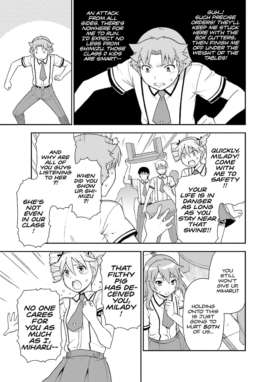Baka to Tesuto to Shoukanjuu chapter 39 page 27
