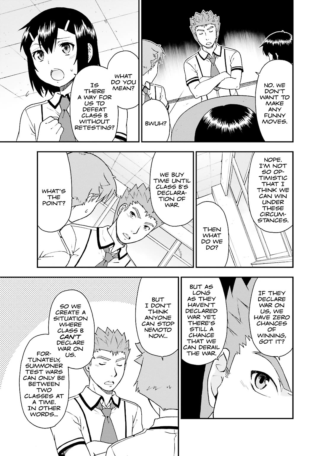 Baka to Tesuto to Shoukanjuu chapter 41 page 6