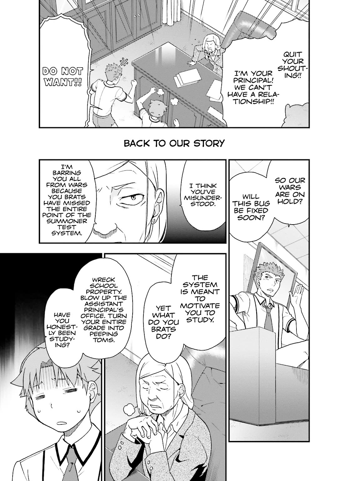 Baka to Tesuto to Shoukanjuu chapter 50 page 9