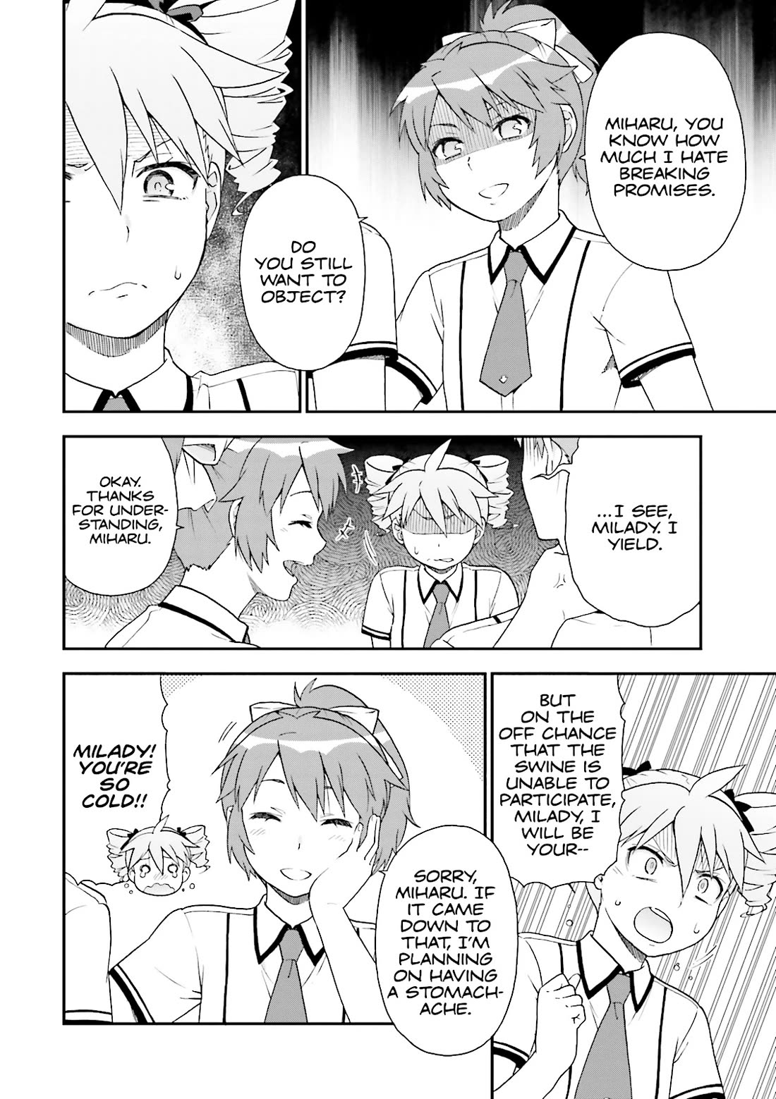 Baka to Tesuto to Shoukanjuu chapter 63 page 28