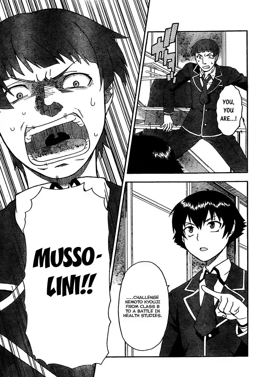 Baka to Tesuto to Shoukanjuu chapter 8 page 33