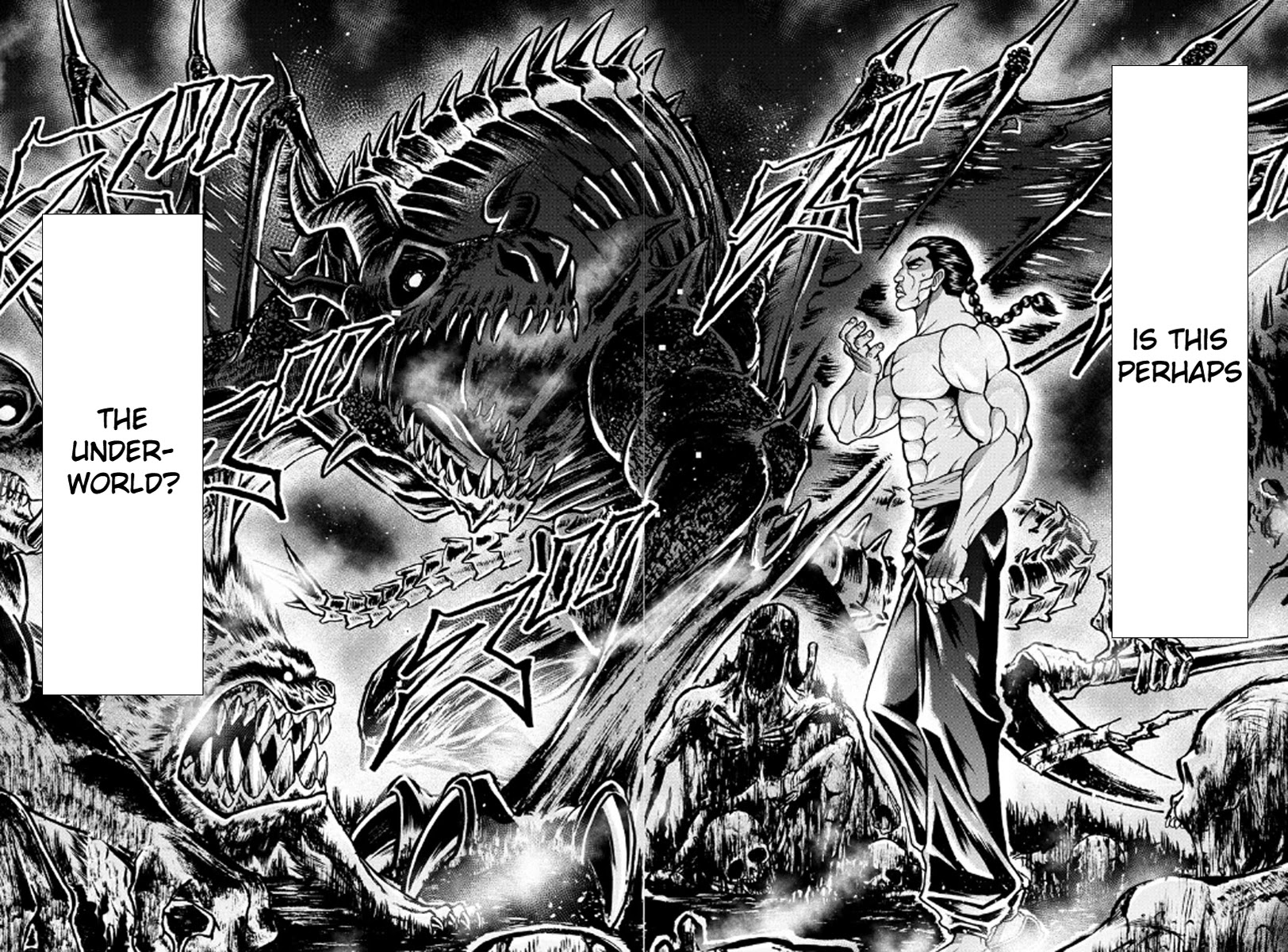 Baki Side Story - Retsu Kaioh Doesn't Mind Even if it's in another World chapter 1 page 21
