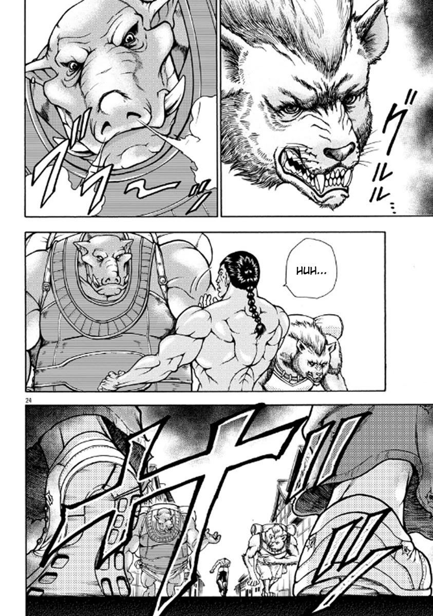 Baki Side Story - Retsu Kaioh Doesn't Mind Even if it's in another World chapter 1 page 22