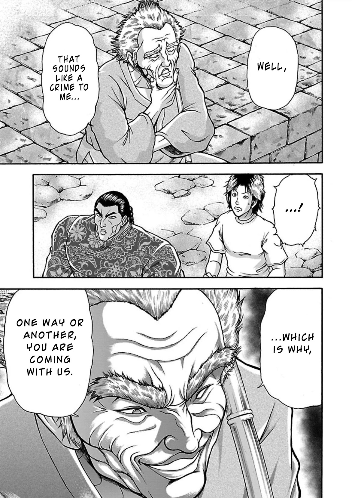 Baki Side Story - Retsu Kaioh Doesn't Mind Even if it's in another World chapter 10 page 11