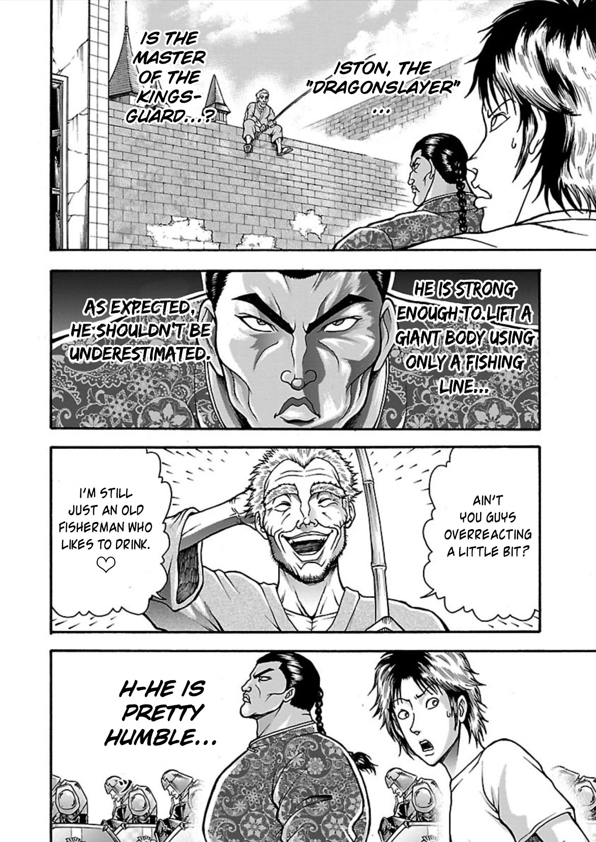 Baki Side Story - Retsu Kaioh Doesn't Mind Even if it's in another World chapter 10 page 8