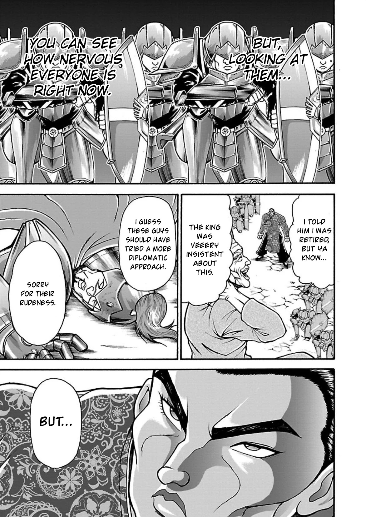 Baki Side Story - Retsu Kaioh Doesn't Mind Even if it's in another World chapter 10 page 9