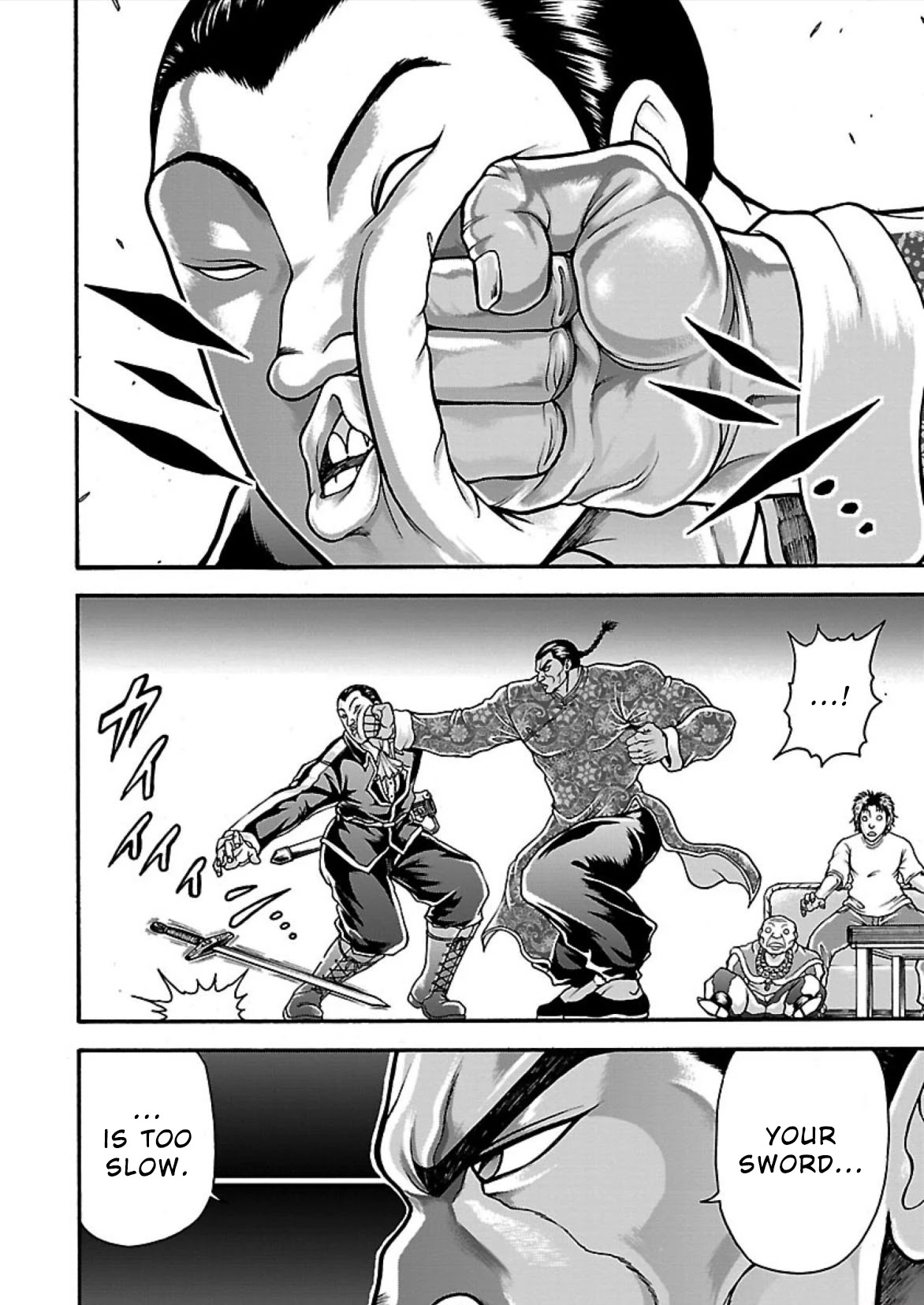 Baki Side Story - Retsu Kaioh Doesn't Mind Even if it's in another World chapter 11 page 14