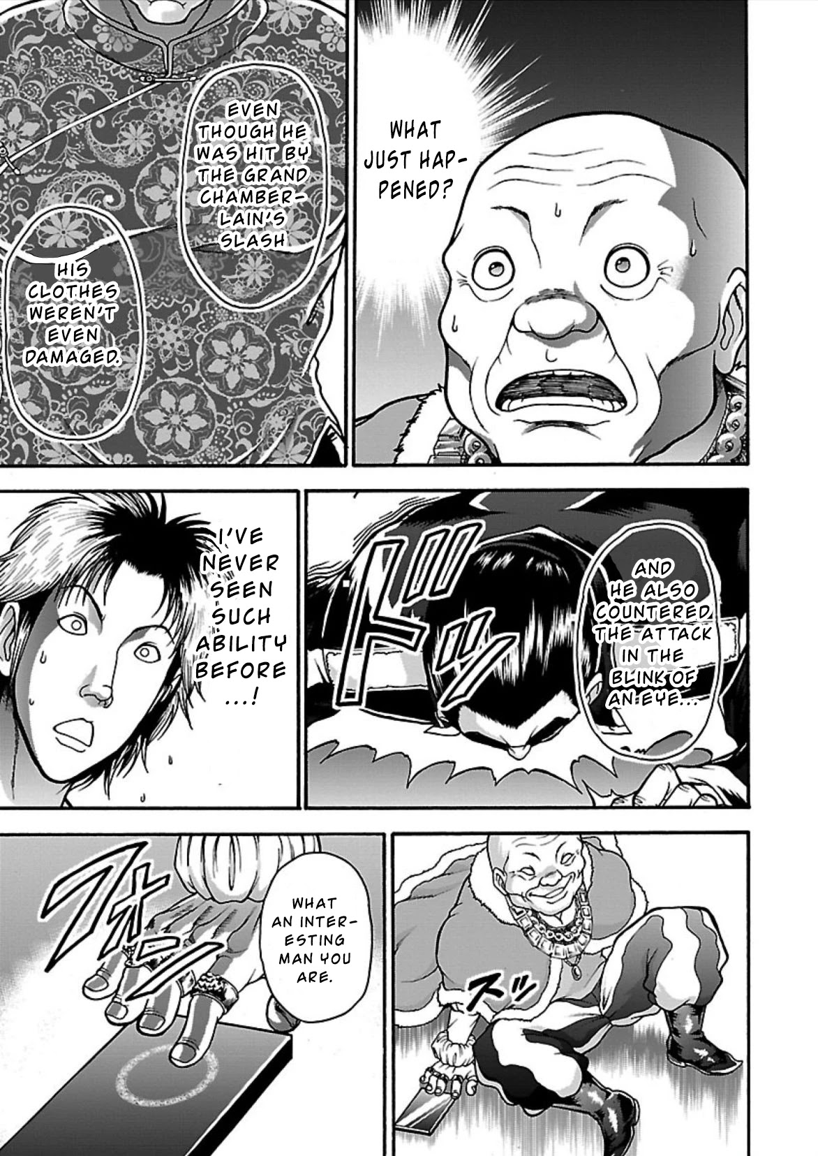 Baki Side Story - Retsu Kaioh Doesn't Mind Even if it's in another World chapter 11 page 15