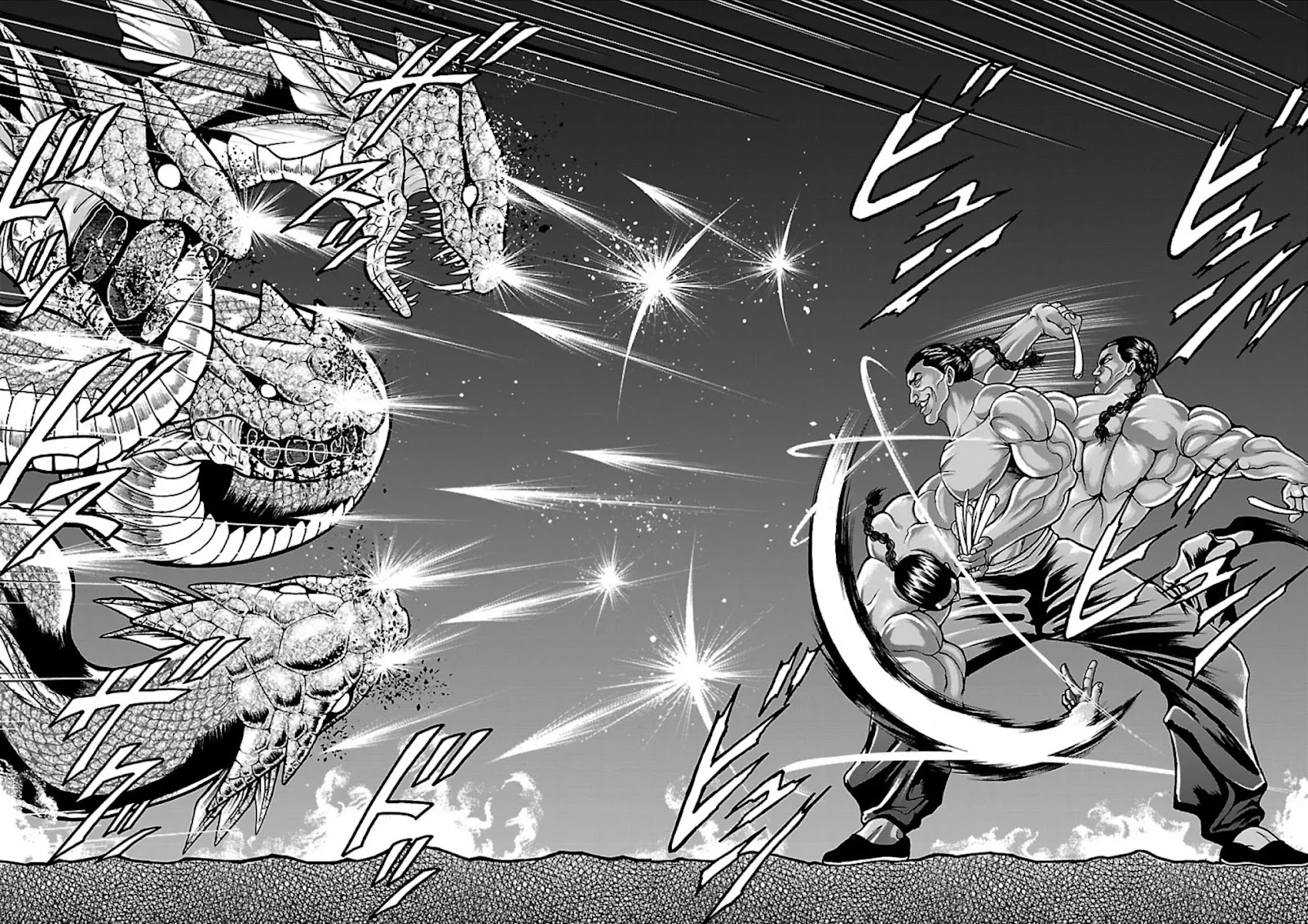 Baki Side Story - Retsu Kaioh Doesn't Mind Even if it's in another World chapter 12 page 17