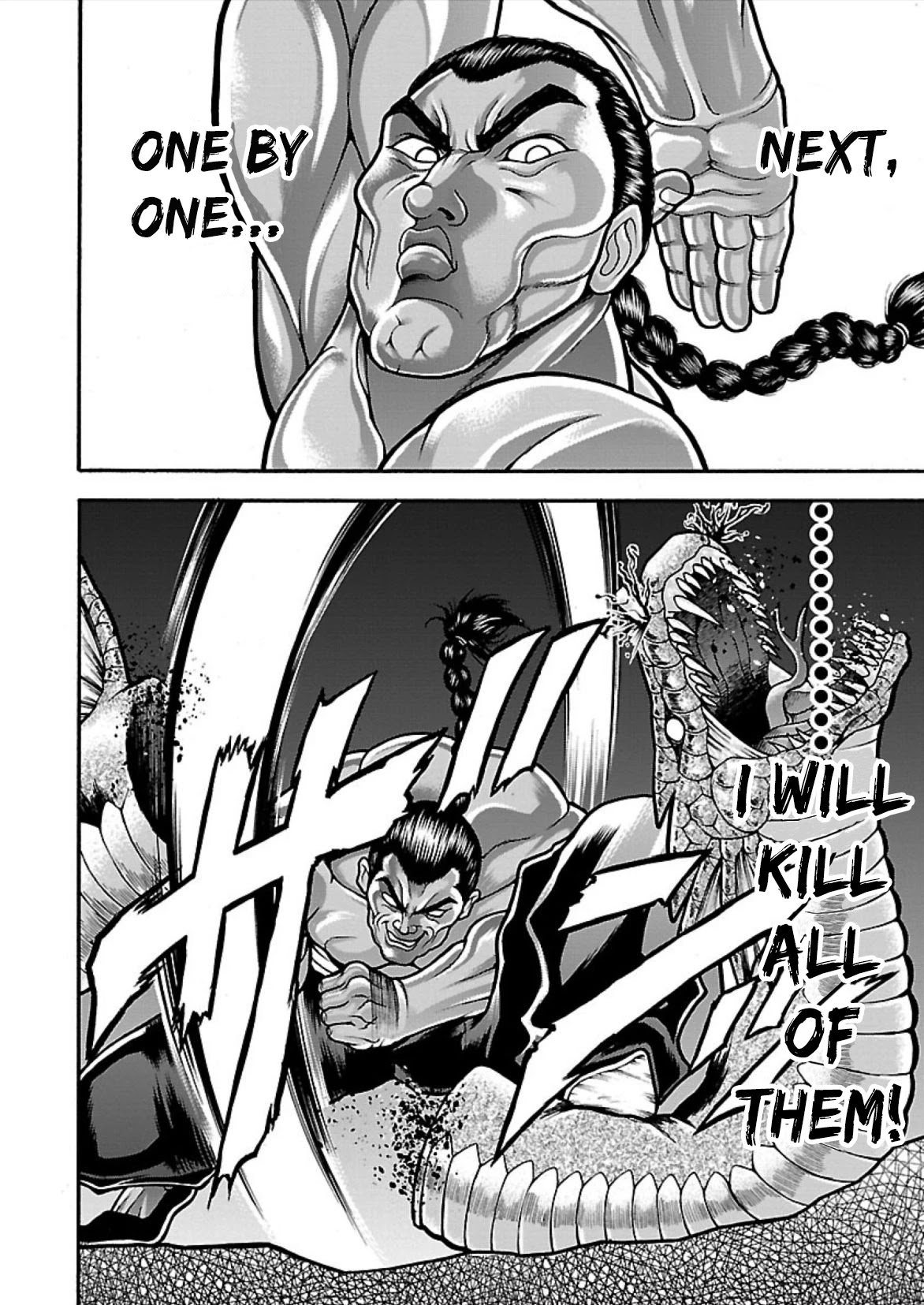 Baki Side Story - Retsu Kaioh Doesn't Mind Even if it's in another World chapter 13 page 10