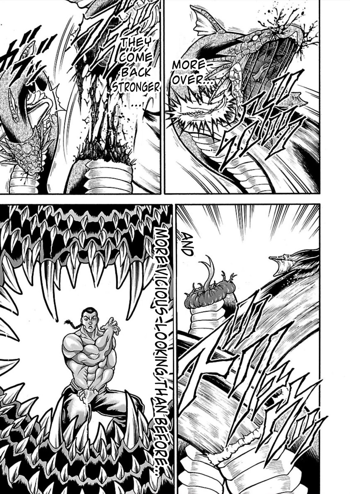 Baki Side Story - Retsu Kaioh Doesn't Mind Even if it's in another World chapter 13 page 16