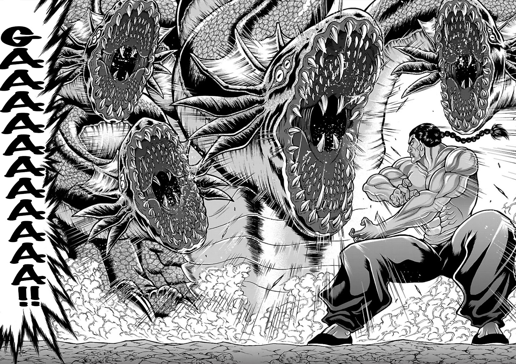 Baki Side Story - Retsu Kaioh Doesn't Mind Even if it's in another World chapter 13 page 17