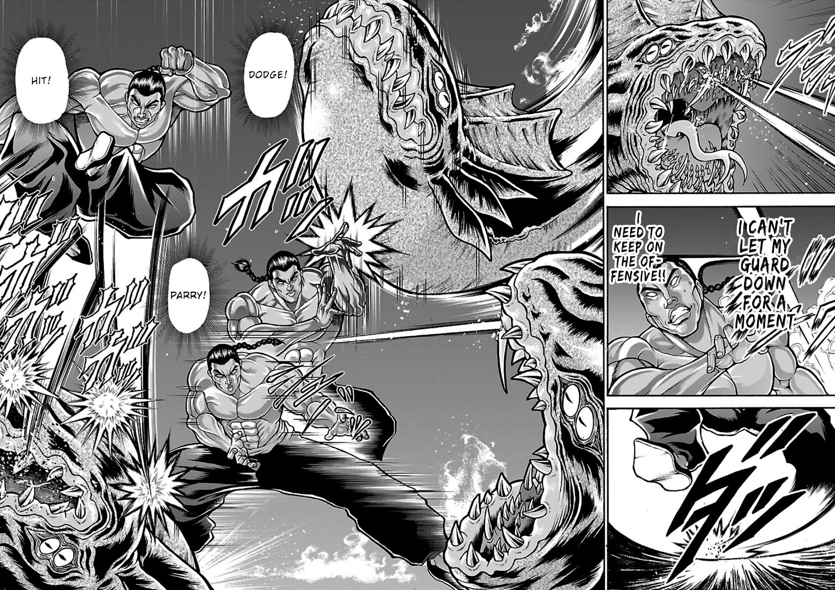 Baki Side Story - Retsu Kaioh Doesn't Mind Even if it's in another World chapter 14 page 10