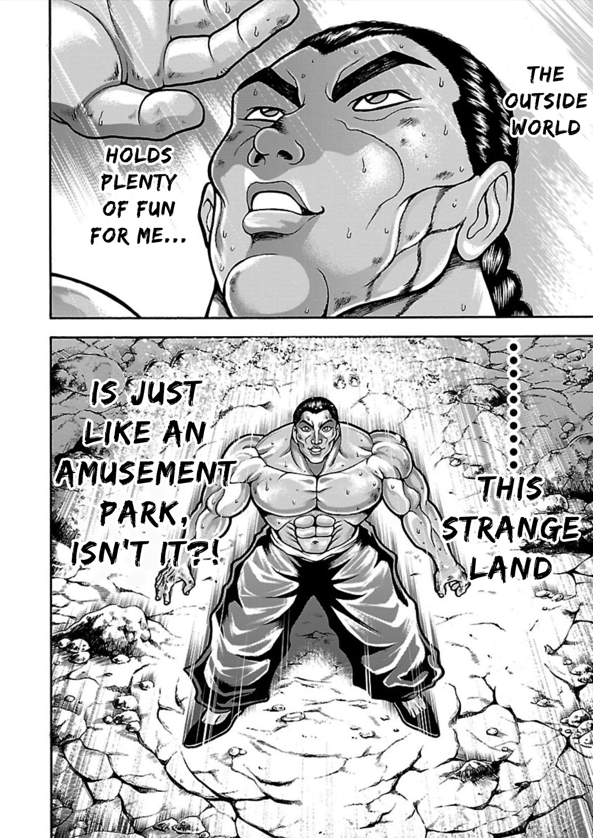 Baki Side Story - Retsu Kaioh Doesn't Mind Even if it's in another World chapter 14 page 16