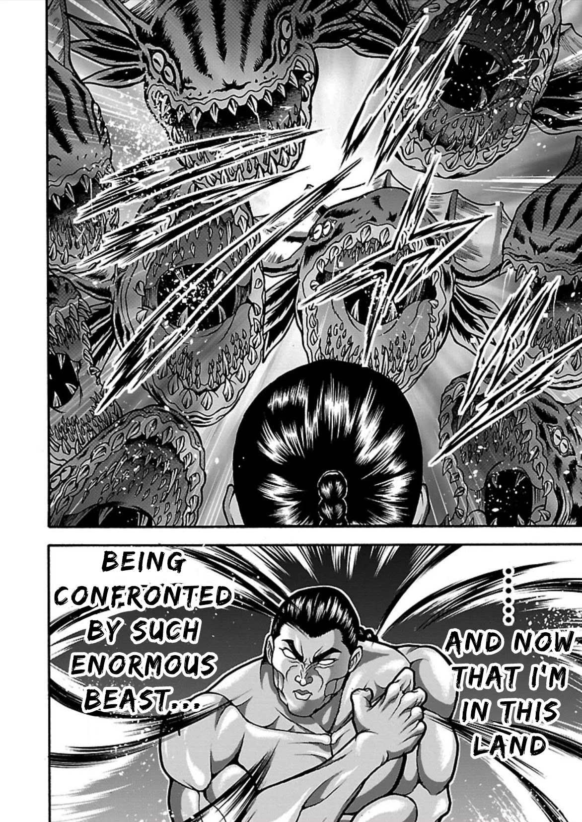 Baki Side Story - Retsu Kaioh Doesn't Mind Even if it's in another World chapter 14 page 6