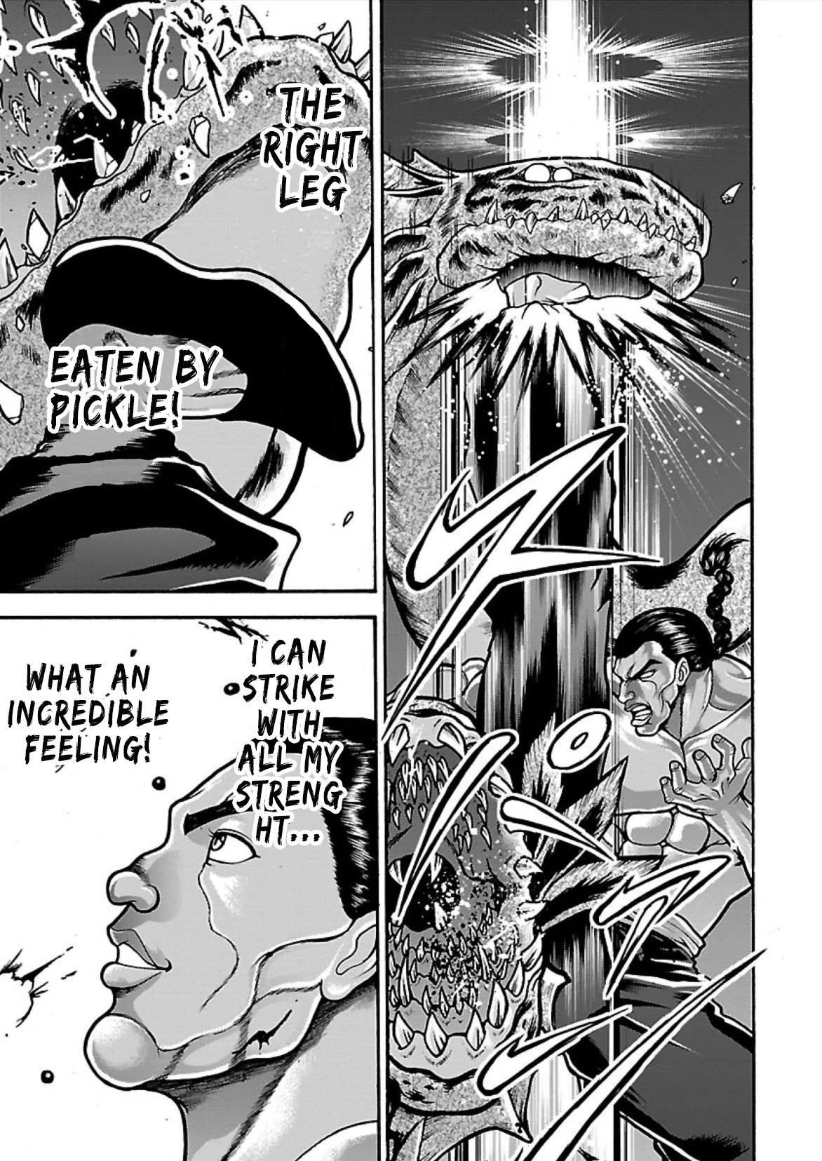 Baki Side Story - Retsu Kaioh Doesn't Mind Even if it's in another World chapter 14 page 9