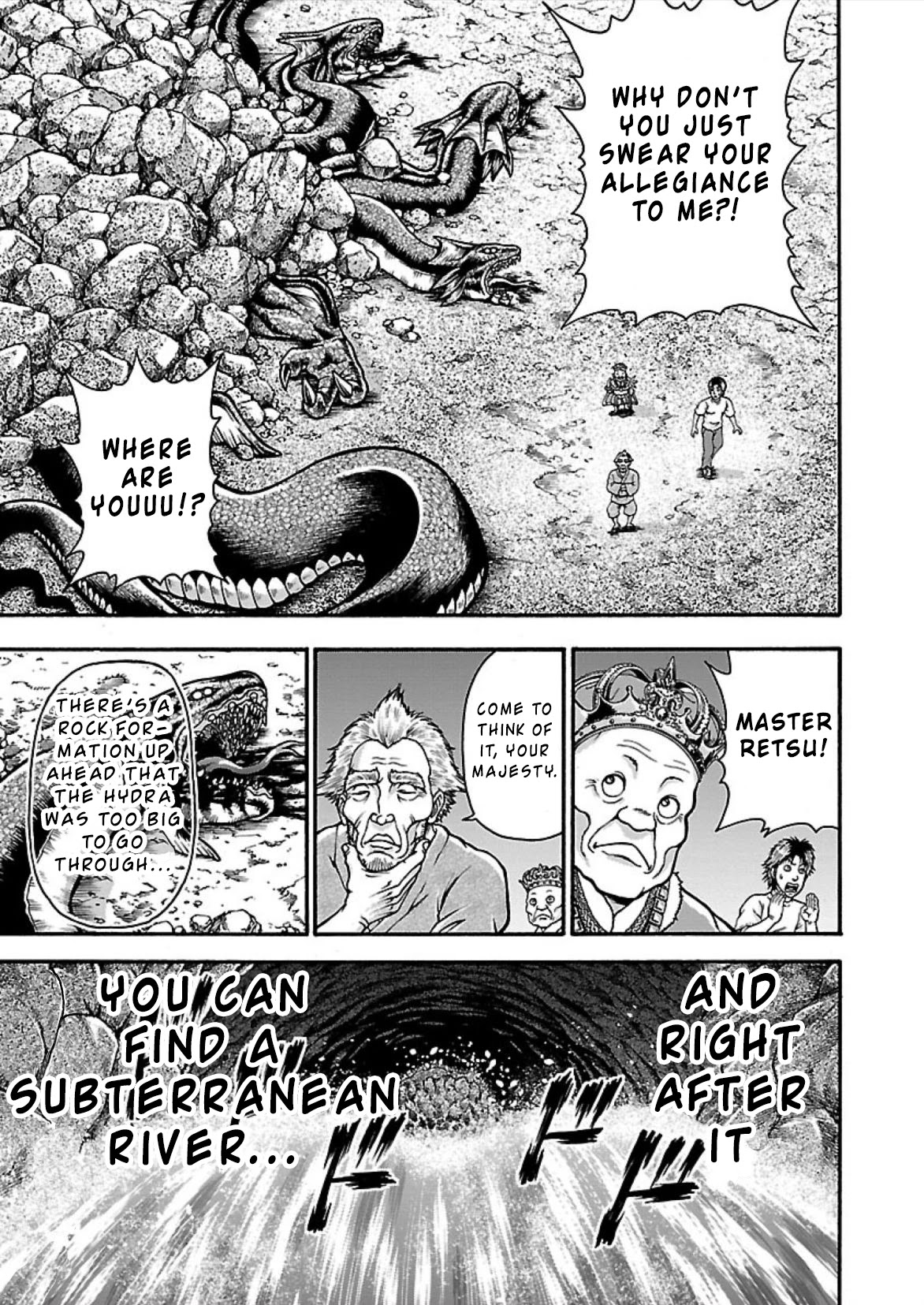 Baki Side Story - Retsu Kaioh Doesn't Mind Even if it's in another World chapter 15 page 3